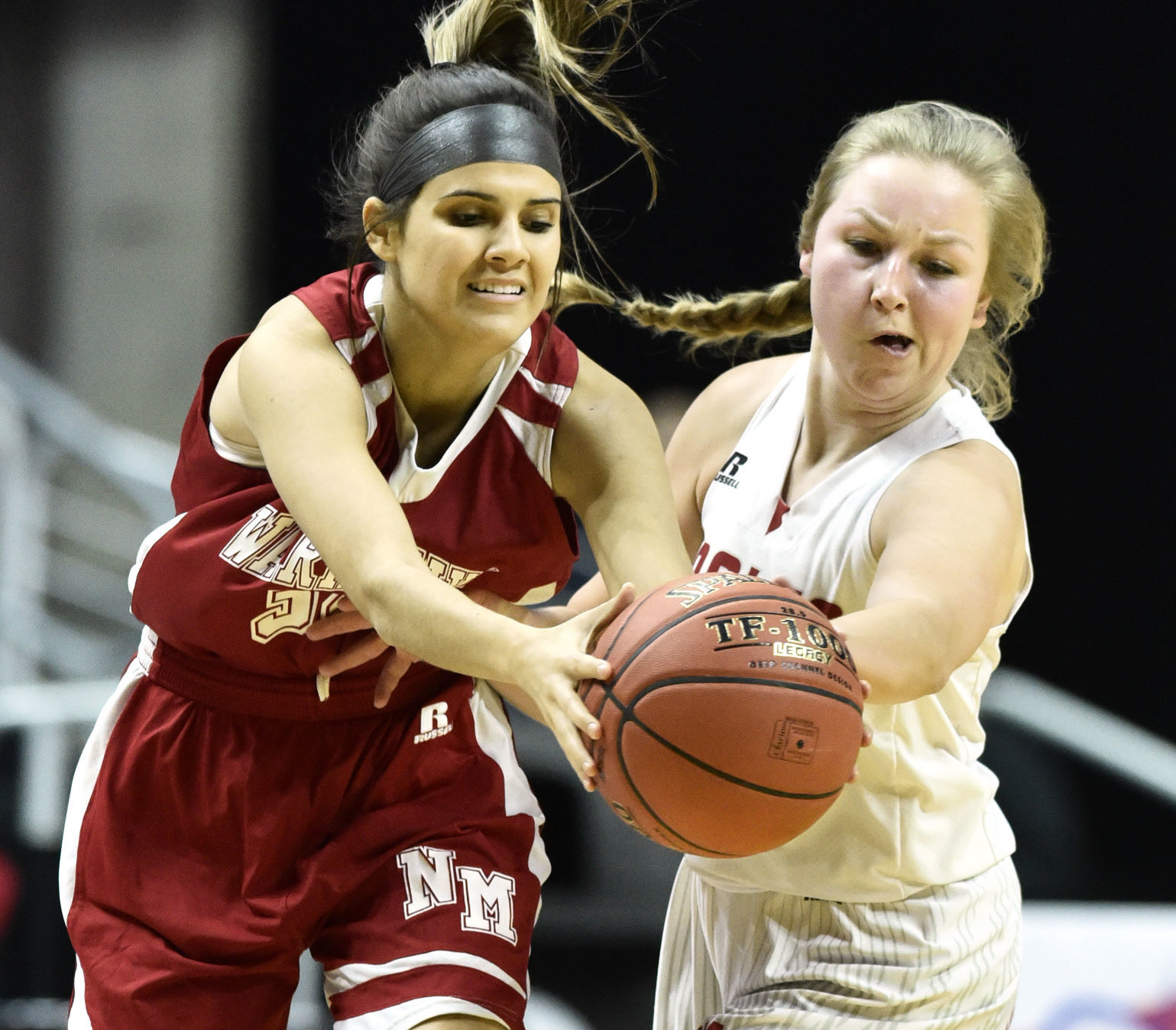 West Hancock vs North Mahaska Catholic state basketball